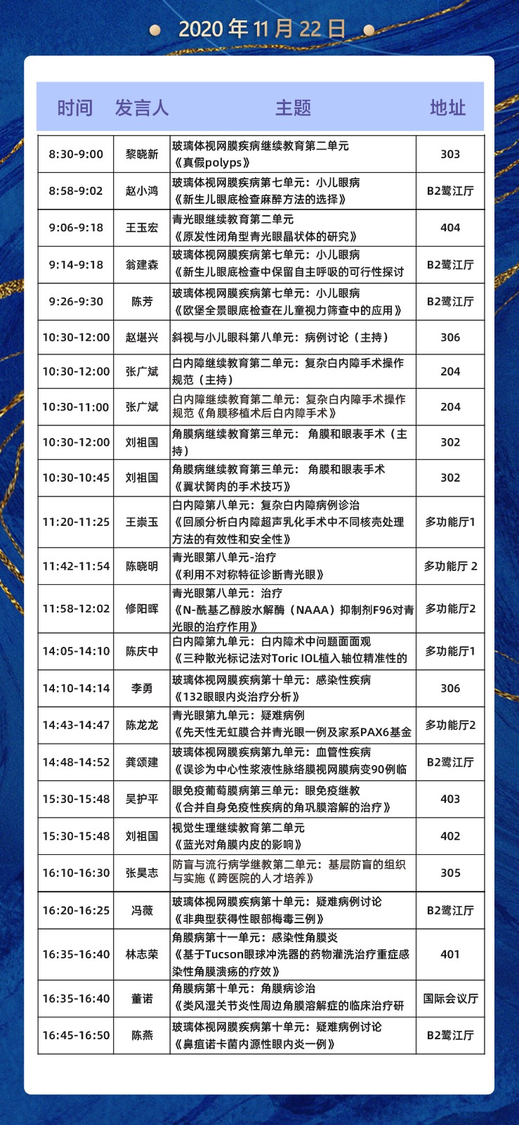 2020全国眼科年会本周线上线下同步启幕，8868登录平台邀您鹭岛论道6